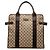 Tote Gucci in tela GG beige