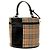 Necessaire Burberry Beige Haymarket Check Canvas - vista 2