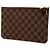 Pouch Louis Vuitton Brown Damier Ebene Neverfull MM Marrone - vista 2