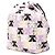 Bolso saco Miu Miu de lona morada con estampado de gatos Púrpura - vista 2
