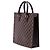 Louis Vuitton Brown Damier Ebene Venice Sac Plat Marrone - vista 2