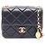 Timeless Chanel Matelassé Small Flap Schultertasche Schwarz