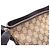 Borsa a tracolla Gucci in tela GG e pelle Marrone Beige - vista 8