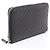 Portafoglio lungo rotondo Gucci Microguccissima Nero - vista 2