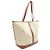 Céline Sac Cabas Triomphe Medium Celine Marron Blanc Beige - vue 2