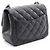 Bolso de hombro Chanel Mini Matelassé Negro - vista 2