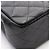 Bolso de hombro Chanel Mini Matelassé Negro - vista 6