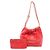 Timeless Bolsa de Ombro Chanel Matelassé 22 Small Vermelho