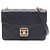 Chanel Matelassé Schultertasche Schwarz