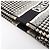 Christian Dior Medium Houndstooth Book Tote Schwarz Roh - Ansicht 12