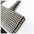 Christian Dior Medium Houndstooth Book Tote Schwarz Roh - Ansicht 13
