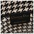 Christian Dior Medium Houndstooth Book Tote Schwarz Roh - Ansicht 4