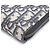 Cartera larga redonda Christian Dior Dior Oblique Beige Azul marino - vista 6
