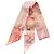 Hermès Twilly City of Light Ribbon Scarf Rosa Multicolor