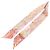 Hermès Twilly City of Light Ribbon Scarf Pink Mehrfarben - Ansicht 2