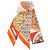 Hermès Foulard di seta Hermes Twilly Kaleidoscope Effect Bianco Multicolore