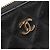 Timeless Monedero Chanel Matelassé en piel de becerro granulada negra Negro - vista 8