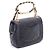 Bolsa de Ombro Chanel Mini Matelassé com Alça de Mão Preto - vista 2