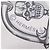 Hermès Hermes Twilly C'EST LA FETE Ribbon Scarf Mehrfarben Beige - Ansicht 4