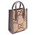 Borsa Tote 2-Way Gucci Jumbo GG Marrone Beige - vista 2
