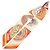 Hermès Pañuelo de seda Hermes Twilly Kaleidoscope Effect Blanco Multicolor - vista 2