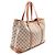 Saco Tote Gucci Marrakech GG Canvas Marrom Bege - vista 2
