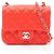 Sac à épaule Chanel Mini Matelassé Rouge