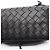Borsa a tracolla Bottega Veneta Intrecciato Nero - vista 9