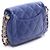Bolsa de Ombro Mini Chanel Matelassé Azul - vista 2