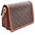 Louis Vuitton Dauphine MM Schultertasche Braun Beige - Ansicht 2