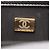 Borsa a tracolla Chanel Boy in pelle di vitello granulata nera Nero - vista 5
