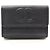Chanel Coco Mark Small Flap Tri-fold Wallet Black