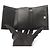 Chanel Coco Mark Small Flap Tri-fold Wallet Black - view 3