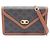 Céline Bolso de hombro Celine Triomphe Castaño Negro