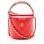 Chanel Matelassé Vanity 2-Way Schultertasche Rot