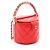 Chanel Matelassé Vanity 2-Way Schultertasche Rot - Ansicht 2