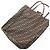Borsa Tote Fendi Zucca Marrone Pelle e Tela - vista 10