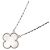 Collana Van Cleef & Arpels Vintage Alhambra in madreperla Argento Bianco