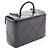Chanel Matelassé Vanity Bag mit oberem Griff Schwarz - Ansicht 2