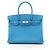 Hermès Hermes Birkin 30 Blue Zanzibar Handtasche Blau