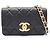 Timeless Bolsa de Ombro Chanel Matelassé Preto