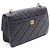 Timeless Bolsa de Ombro Chanel Matelassé Preto - vista 2