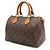Louis Vuitton Monogram Speedy 25 Handtasche Braun - Ansicht 3