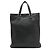 Borsa a spalla tote Gucci Guccissima in pelle nera Nero - vista 2