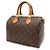 Bolsa Louis Vuitton Monogram Speedy 25 Marrom - vista 3