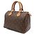 Louis Vuitton Monogram Speedy 25 Handtasche Braun - Ansicht 3