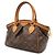 Borsa a mano Louis Vuitton Monogram Tivoli PM Tote Bag Marrone - vista 3