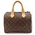 Louis Vuitton Monogram Speedy 25 Handtasche Braun - Ansicht 2