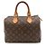 Louis Vuitton Monogram Speedy 25 Handtasche Braun - Ansicht 2
