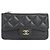Chanel Timeless Classic Line AP2570 Card Case Negro